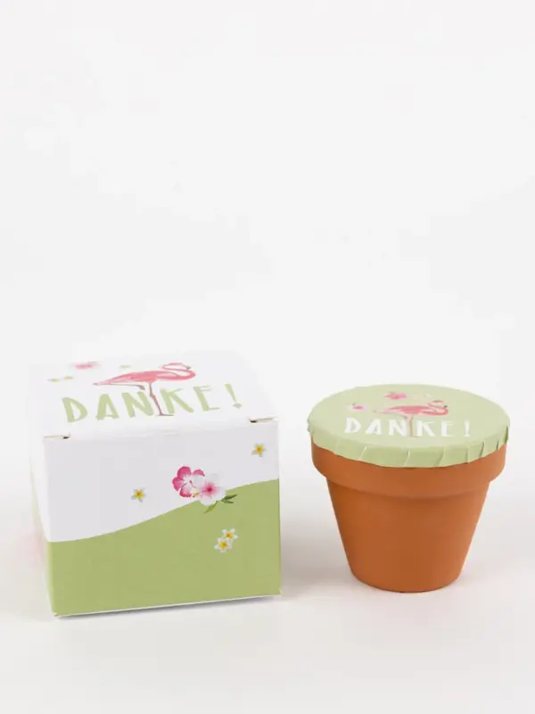 Blumentöpfchen - Danke