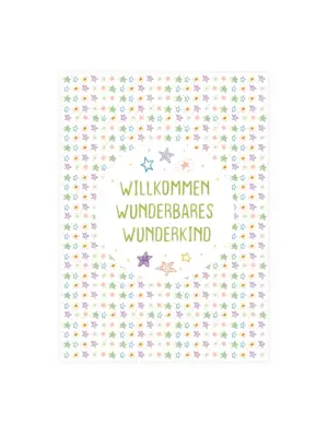 Karte - Wunderbares Wunderkind