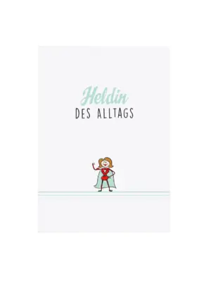 Notizblock A6 - Heldin des Alltags