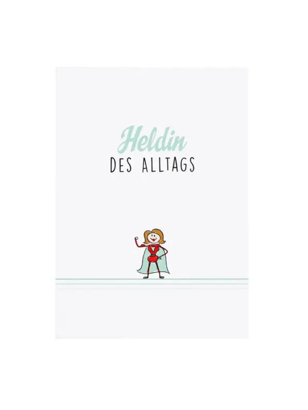 Notizblock A6 - Heldin des Alltags