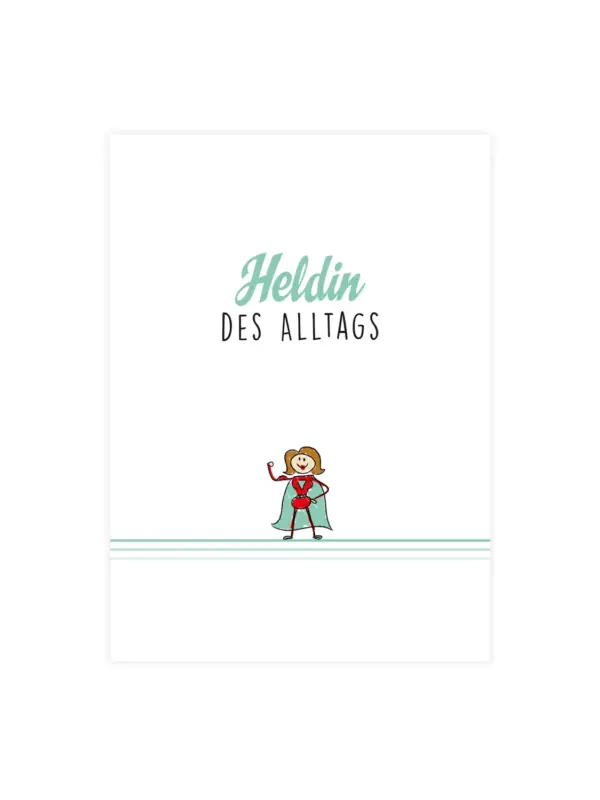 Karte - Heldin des Alltags