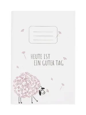 Notizheft A4 - Heute ist ein guter Tag