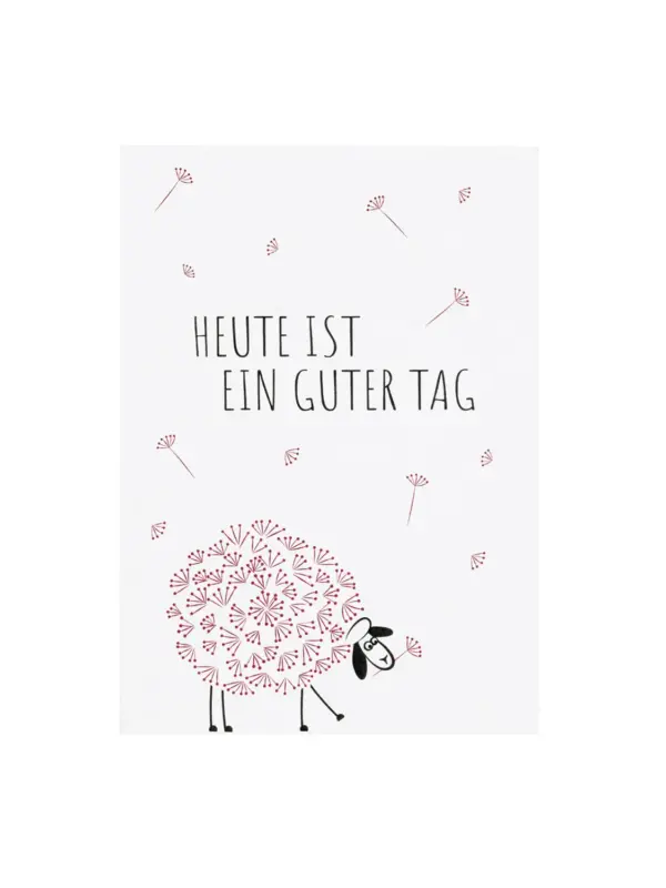 Notizblock A6 - Heute ist ein guter Tag