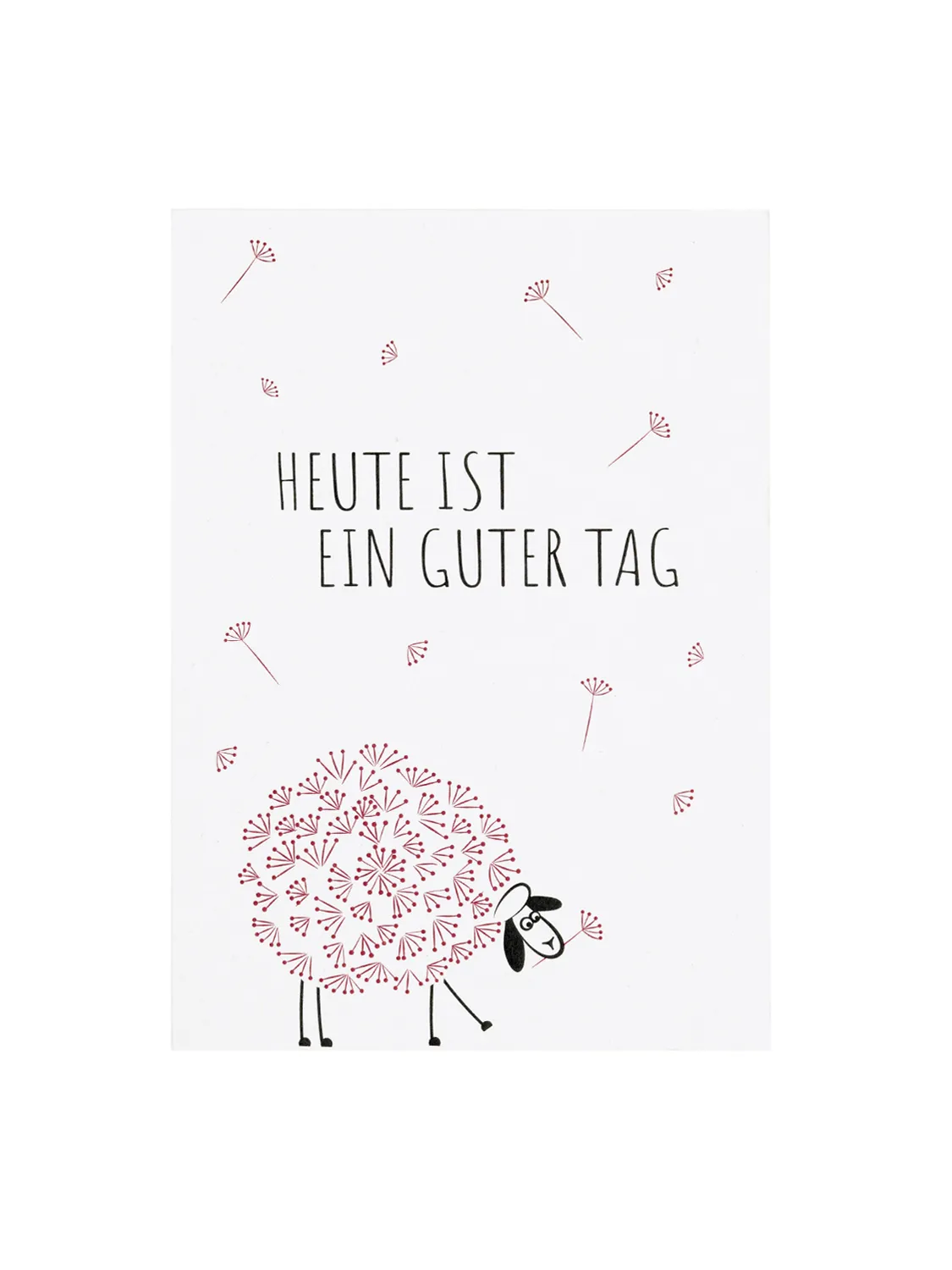 Notizblock A6 - Heute ist ein guter Tag