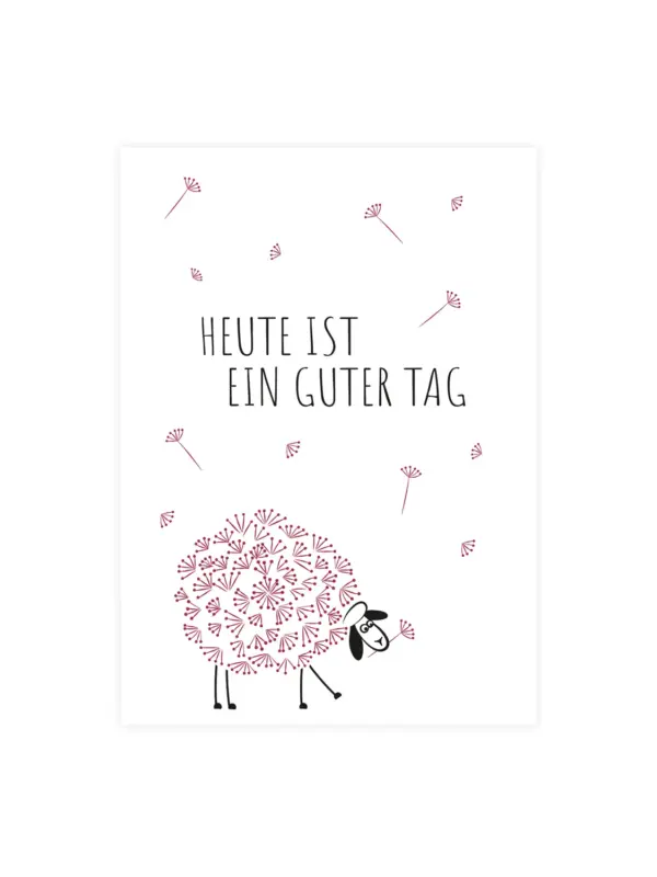 Karte - Heute ist ein guter Tag