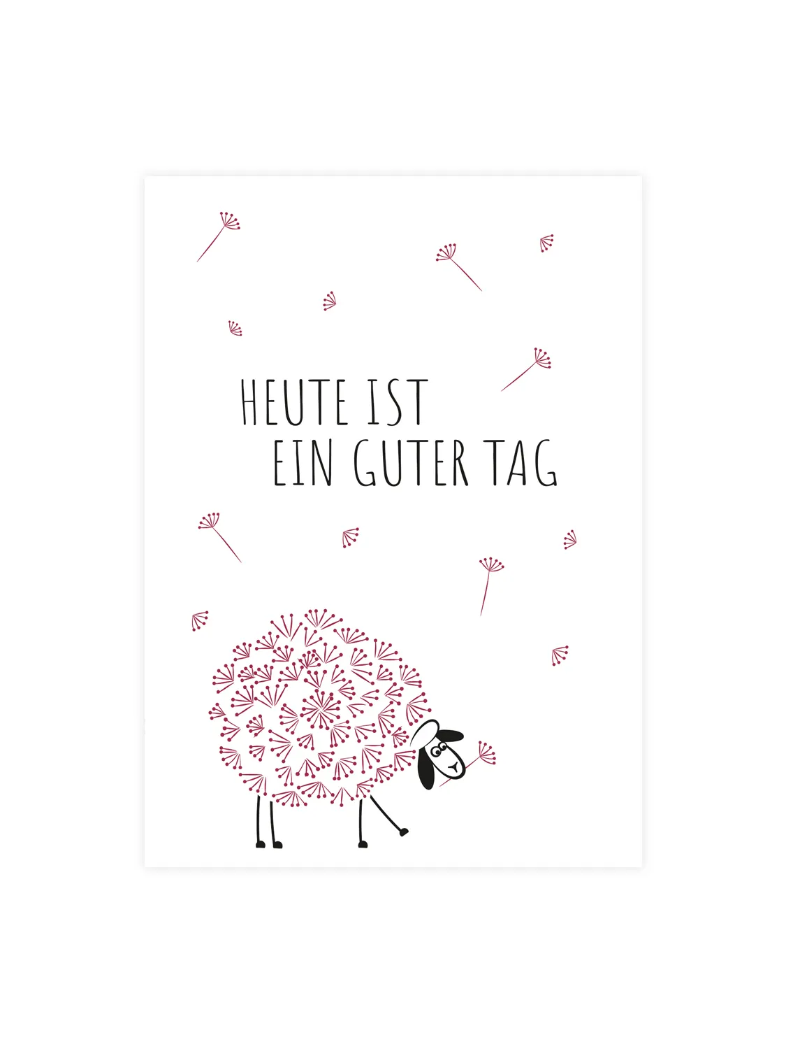Karte - Heute ist ein guter Tag