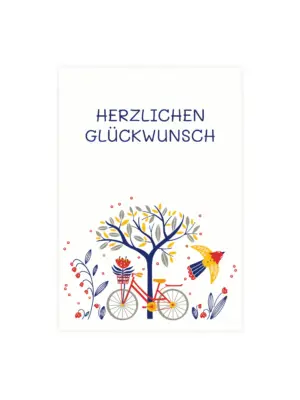 Karte - Herzlichen Glückwunsch