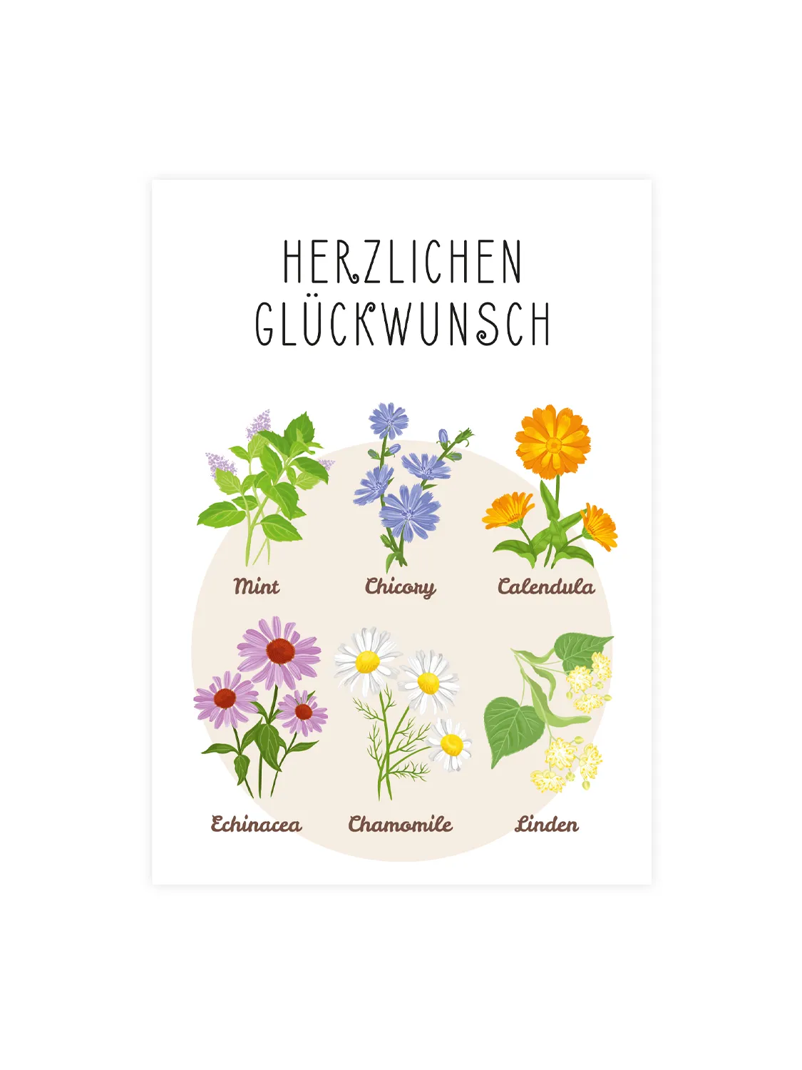 Karte - Herzlichen Glückwunsch