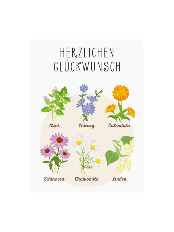 Notizblock A6 - Herzlichen Glückwunsch