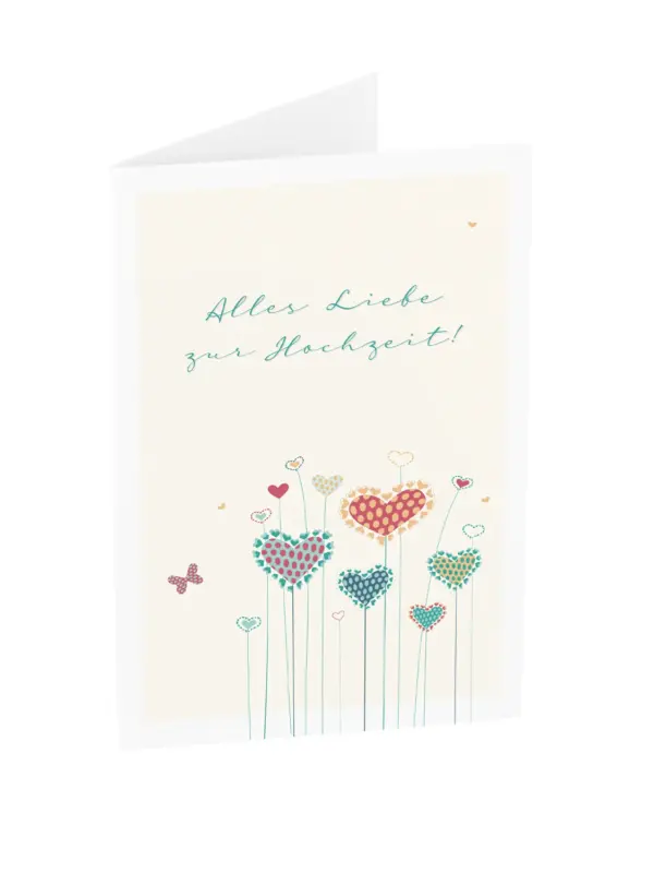 Billett - Alles Liebe zur Hochzeit