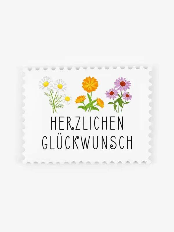 Magnet - Herzlichen Glückwunsch