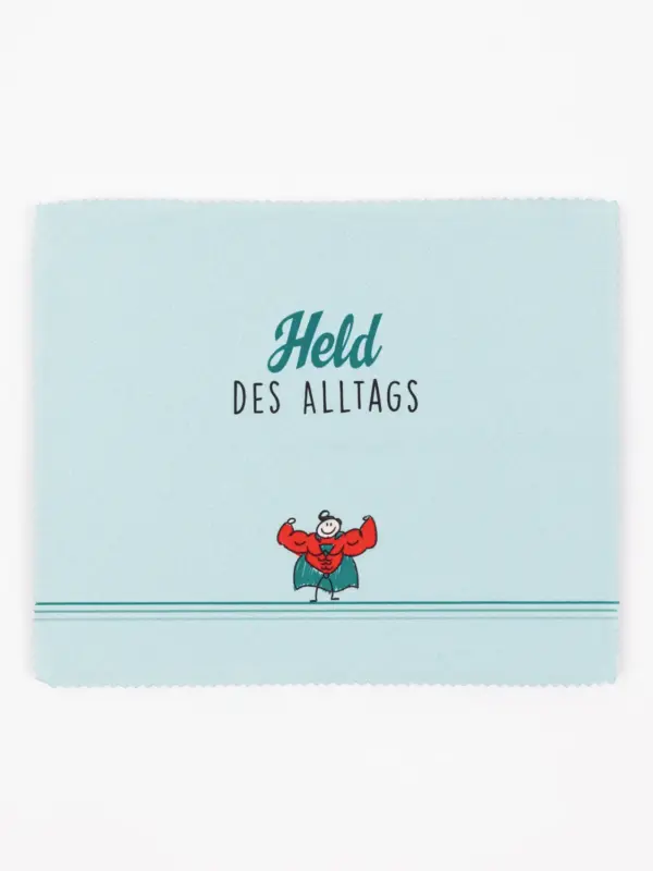Brillenputztuch - Held des Alltags
