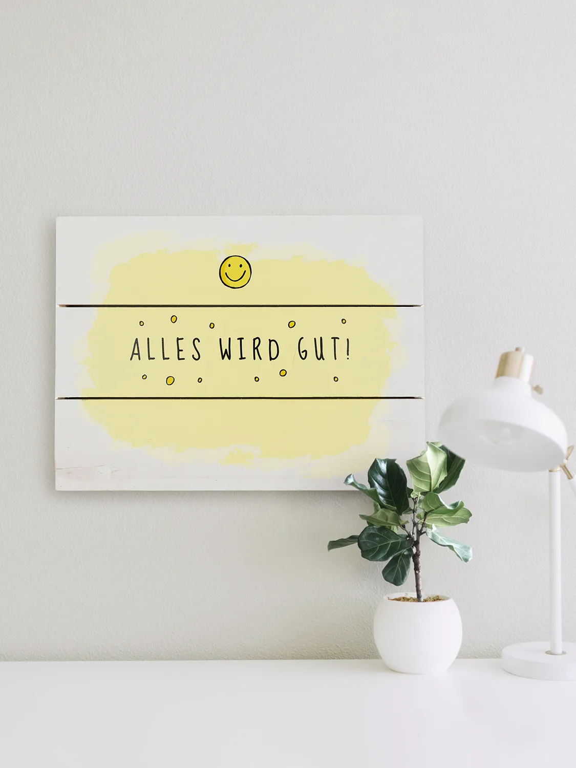Holzbild - Alles wird Gut 233 Holzbild - Alles wird Gut – Bild 3