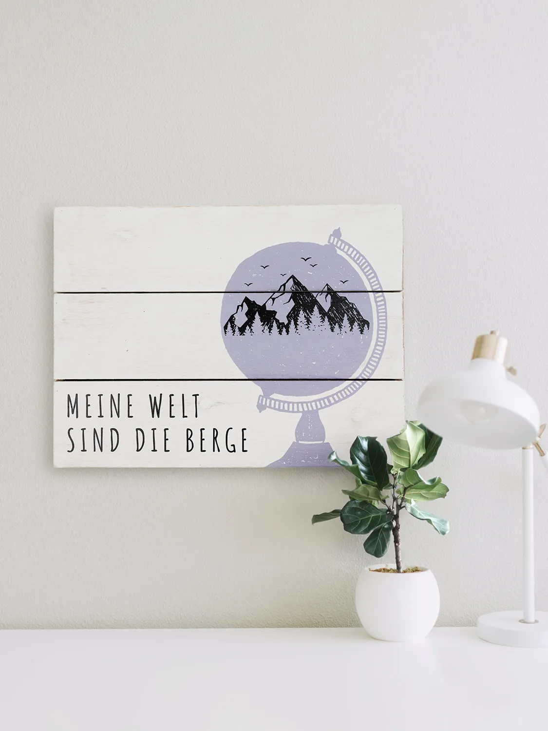 Holzbild - Meine Welt sind die Berge 233 Holzbild - Meine Welt sind die Berge – Bild 3