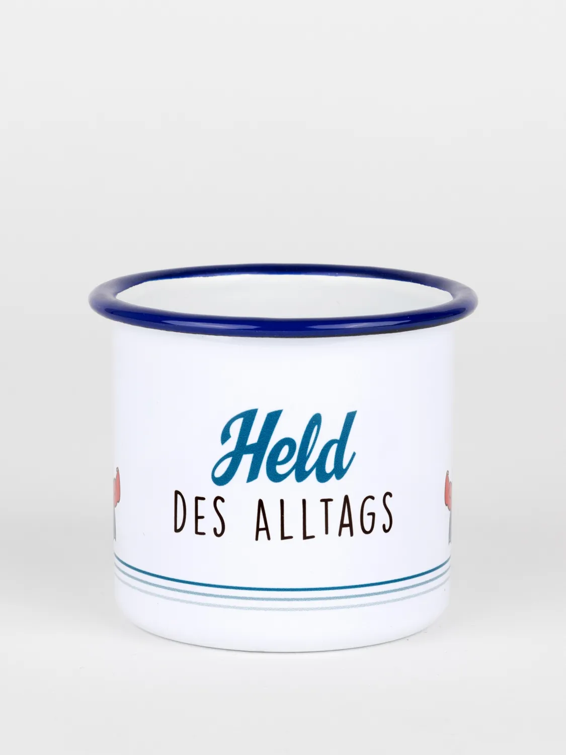 Emailletasse - Held des Alltags