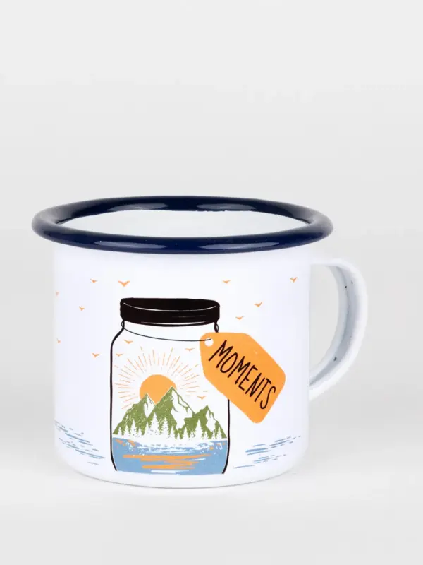 Emailletasse - Moments