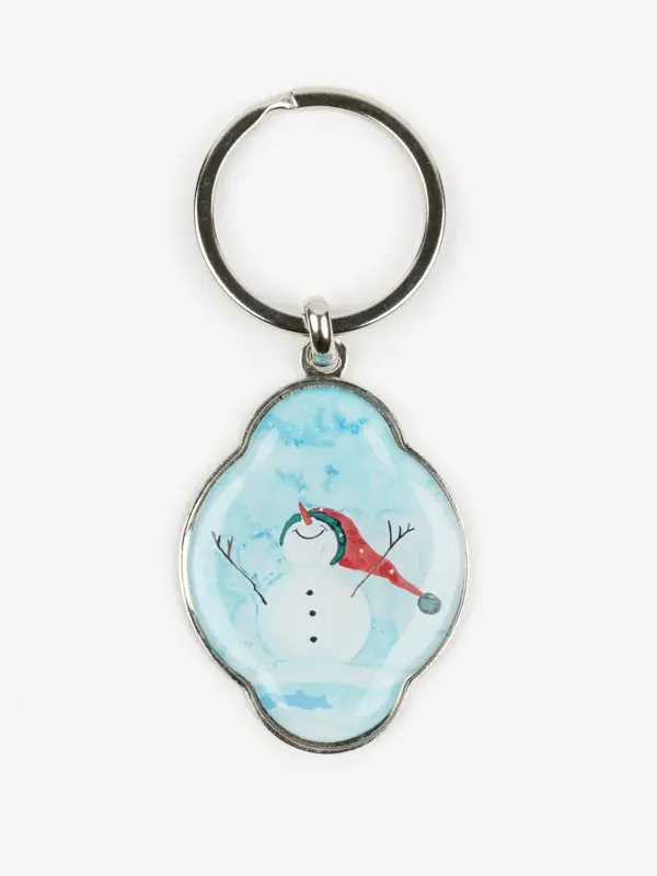 Schlüsselanhänger - Schneemann