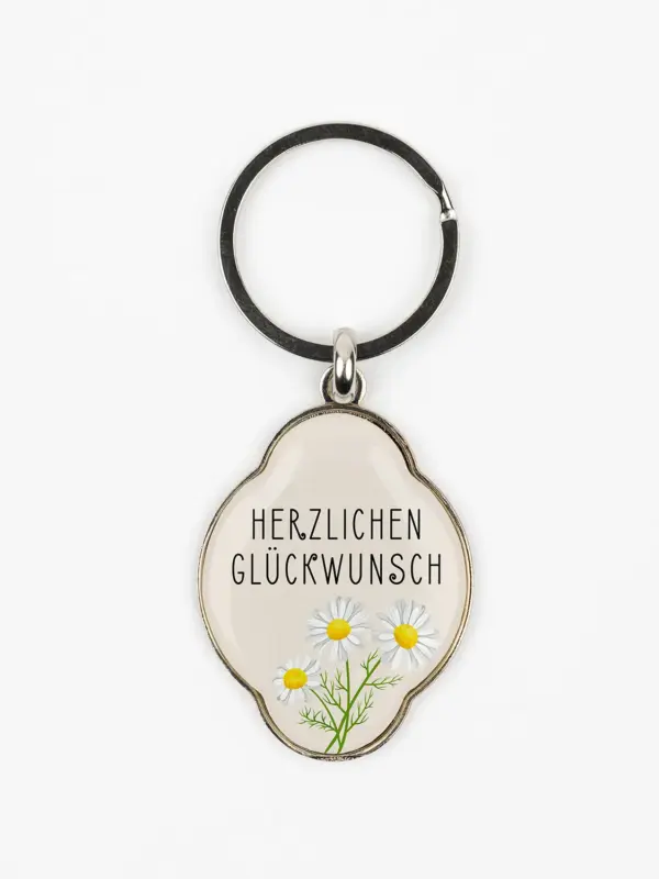 Schlüsselanhänger - Glückwunsch