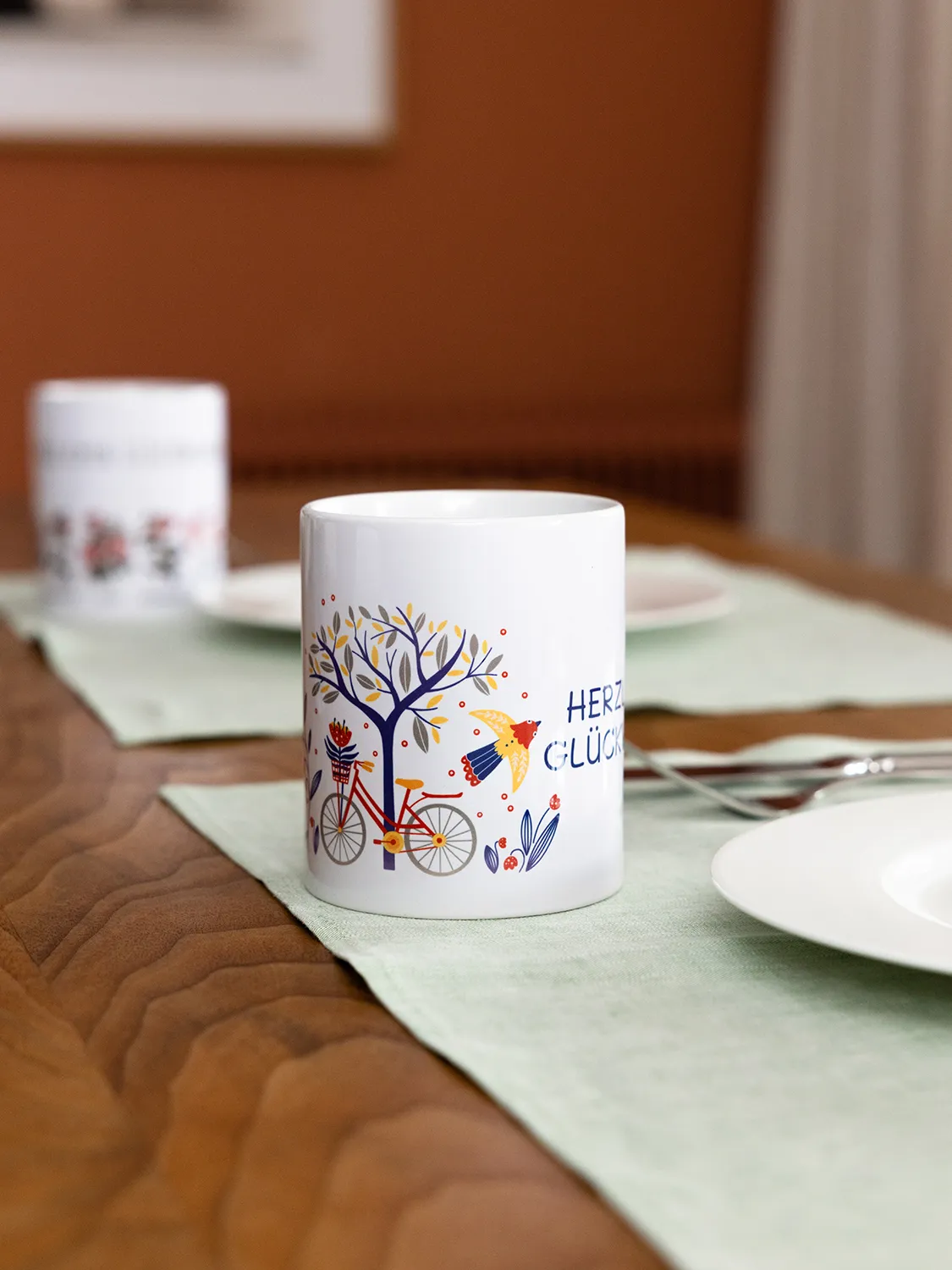 Keramiktasse - Herzlichen Glückwunsch 242 Keramiktasse - Herzlichen Glückwunsch – Bild 3