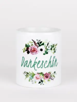 Keramiktasse - Dankeschön