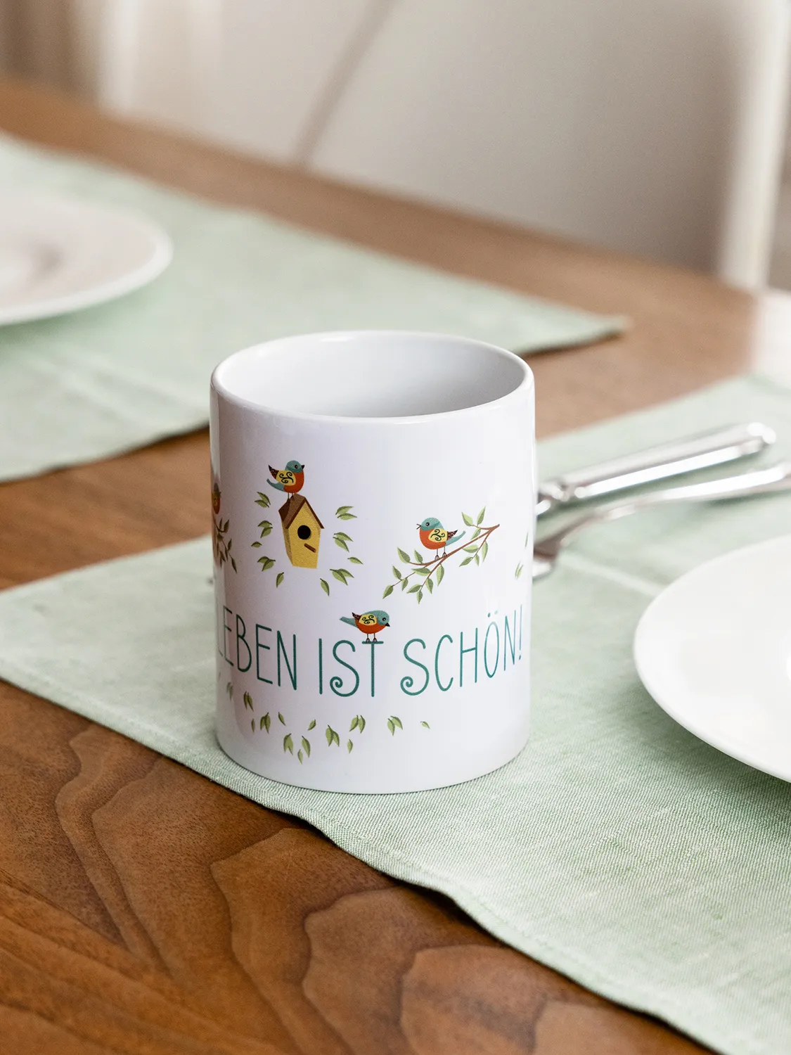 Keramiktasse - Das Leben ist schön 242 Keramiktasse - Das Leben ist schön – Bild 3