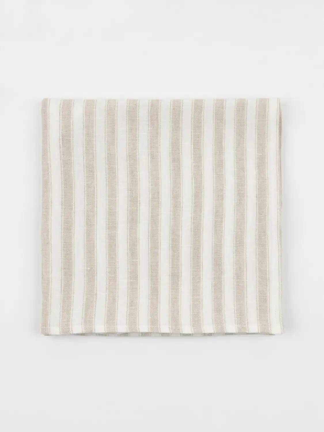 Gestreiftes Geschirrtuch aus Bio-Leinen