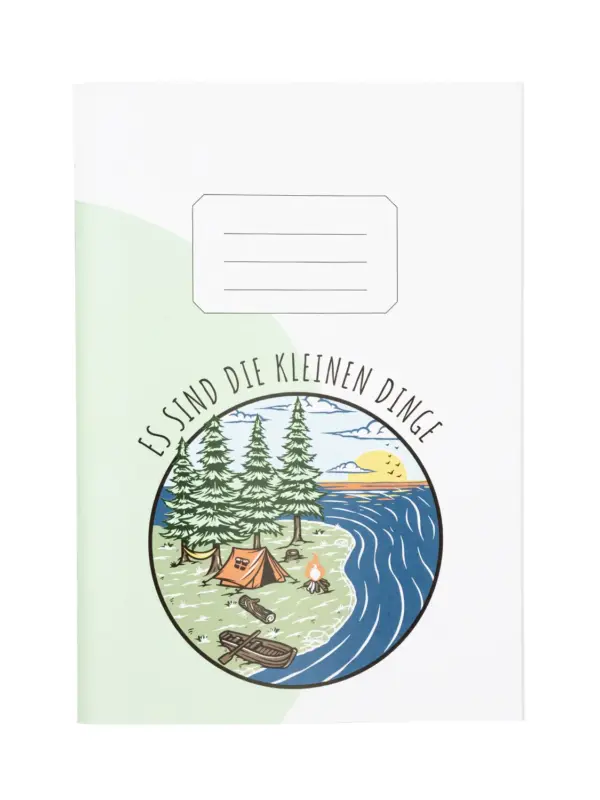 Notizheft A4 - Es sind die kleinen Dinge