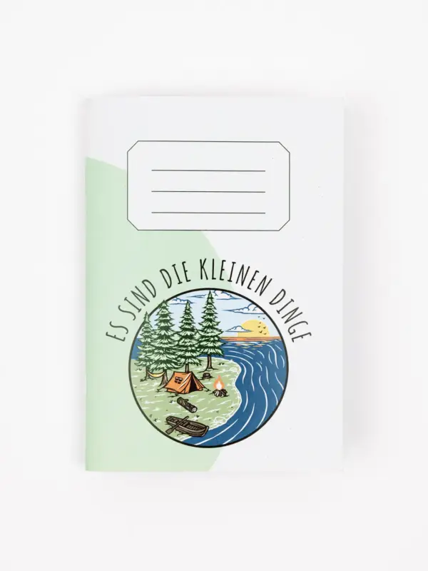 Notizheft A6 - Es sind die kleinen Dinge