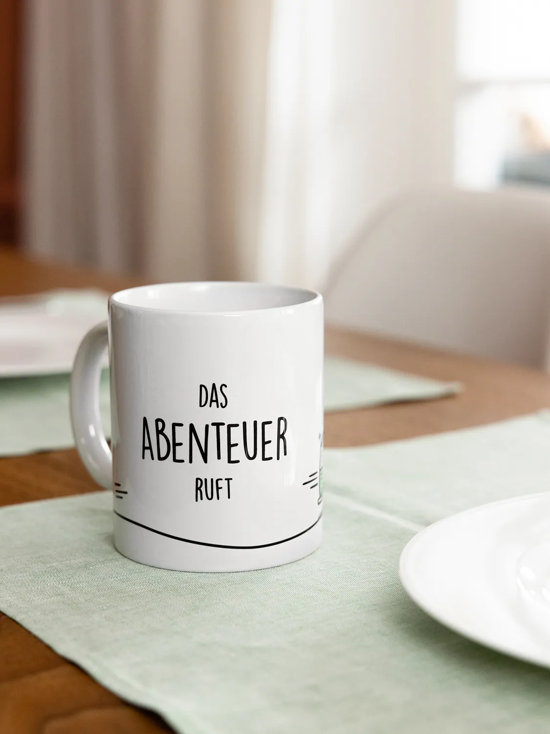 Keramiktasse - Das Abenteuer ruft 242 Keramiktasse - Das Abenteuer ruft – Bild 3