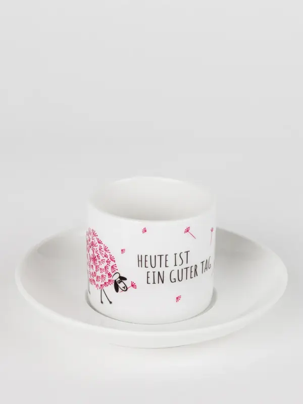 Espressotasse - Heute ist ein guter Tag