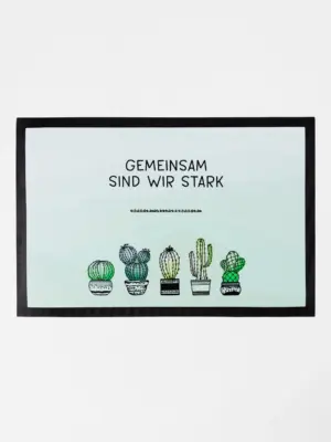 Fußmatte - Gemeinsam sind wir stark