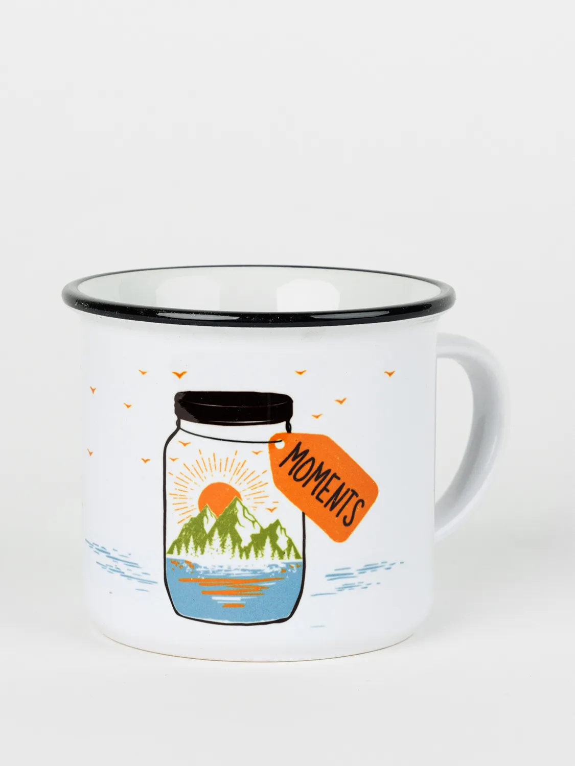 Keramiktasse mit Rand – Moments