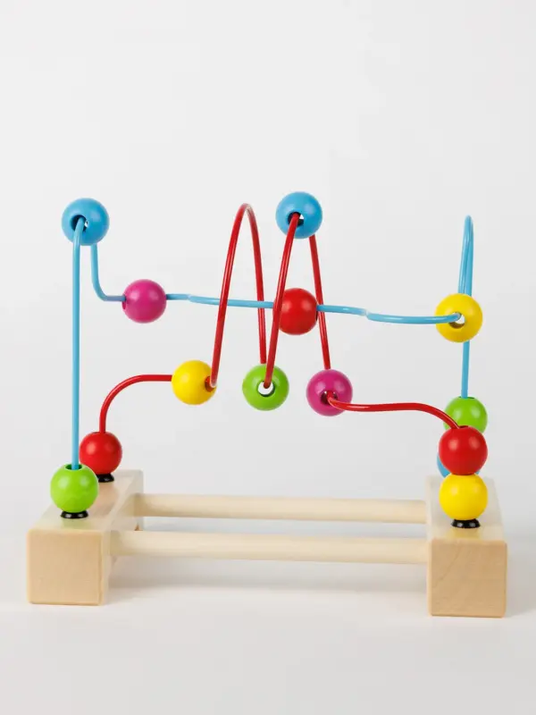 Bunte Motorikschleife