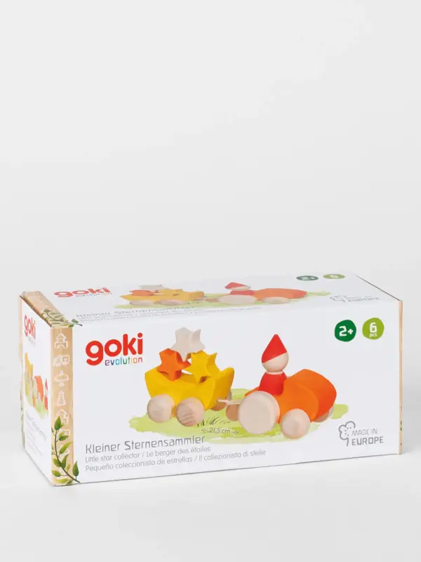 Fahrzeug aus Holz – Kleiner Sternensammler