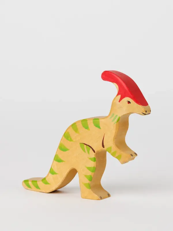 Dinosaurier Spielzeug aus Holz – Parasaurolophus