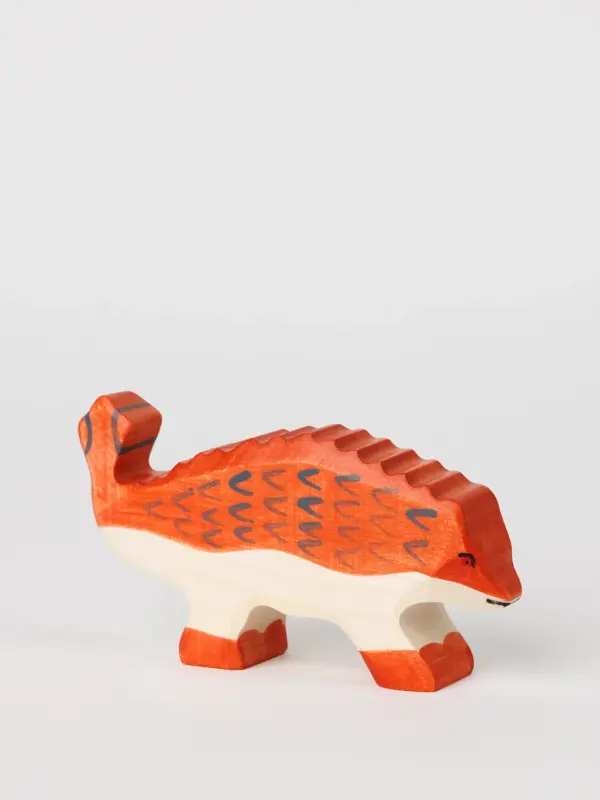 Dinosaurier Spielzeug aus Holz – Ankylosaurus