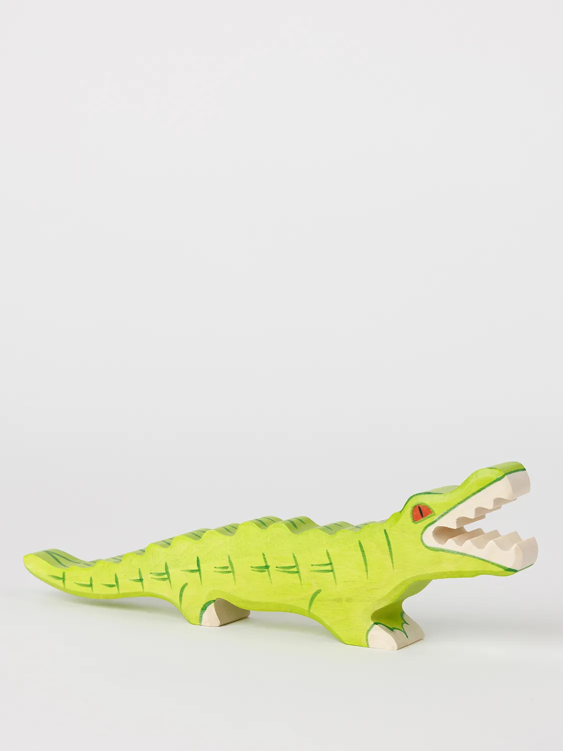 Holztier – Krokodil