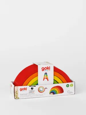 Bausteine aus Holz – Kleiner Regenbogen