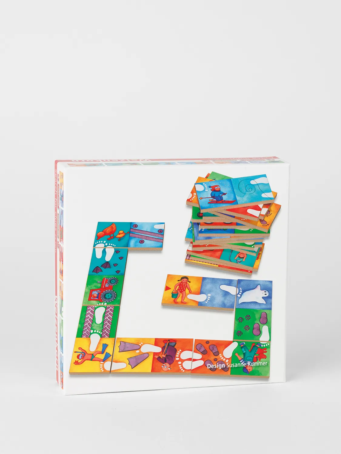 Weizenkorn Legespiel - Spurensuche