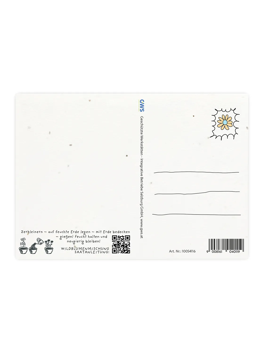 Postkarte aus Samenpapier - Alles Liebe zum Muttertag 232 Postkarte aus Samenpapier - Alles Liebe zum Muttertag – Bild 2