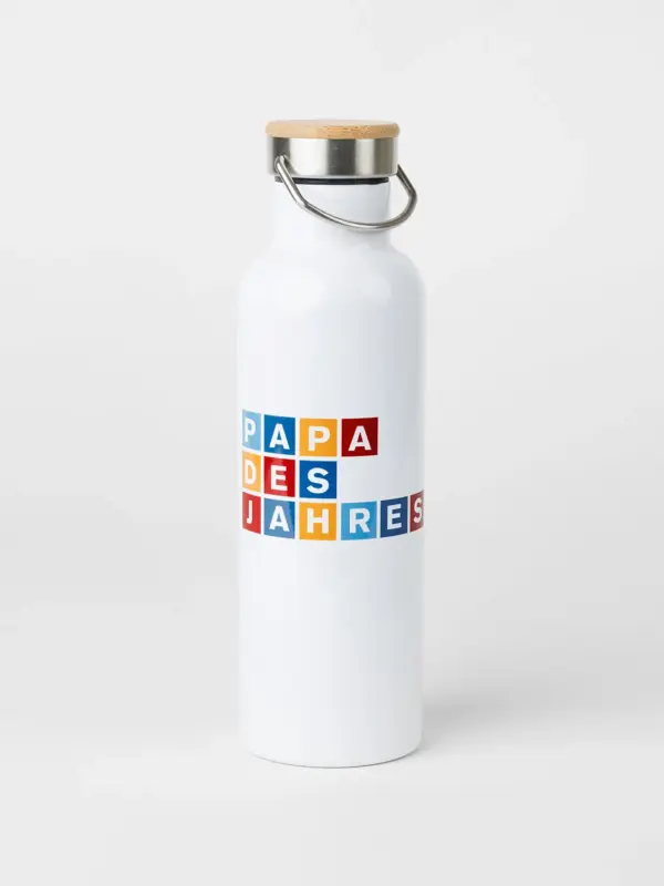 Thermosflasche - Papa des Jahres
