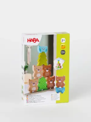 Stapelspielzeug aus Holz - Waldfreunde