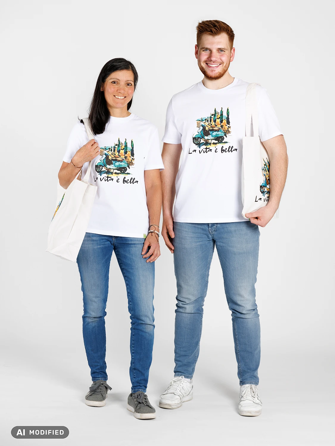 T-Shirt – La vita è bella 1085 T-Shirt – La vita è bella – Bild 6