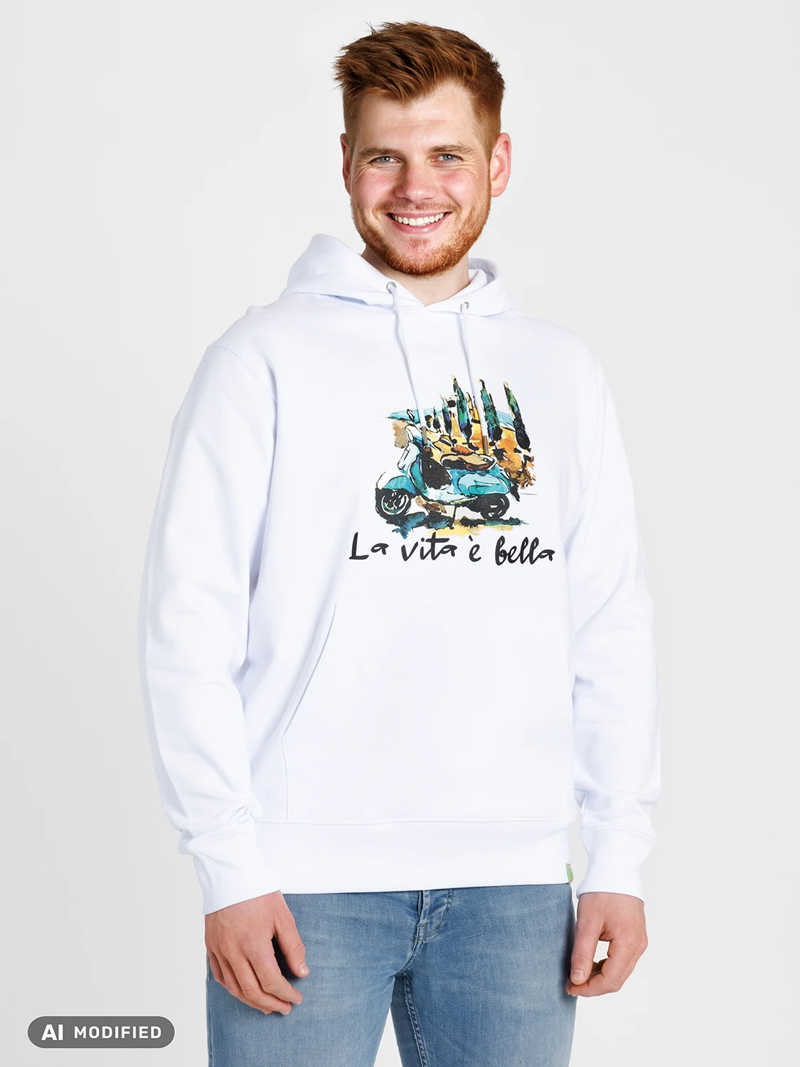 Hoodie - La vita è bella 1024 Hoodie - La vita è bella – Bild 5