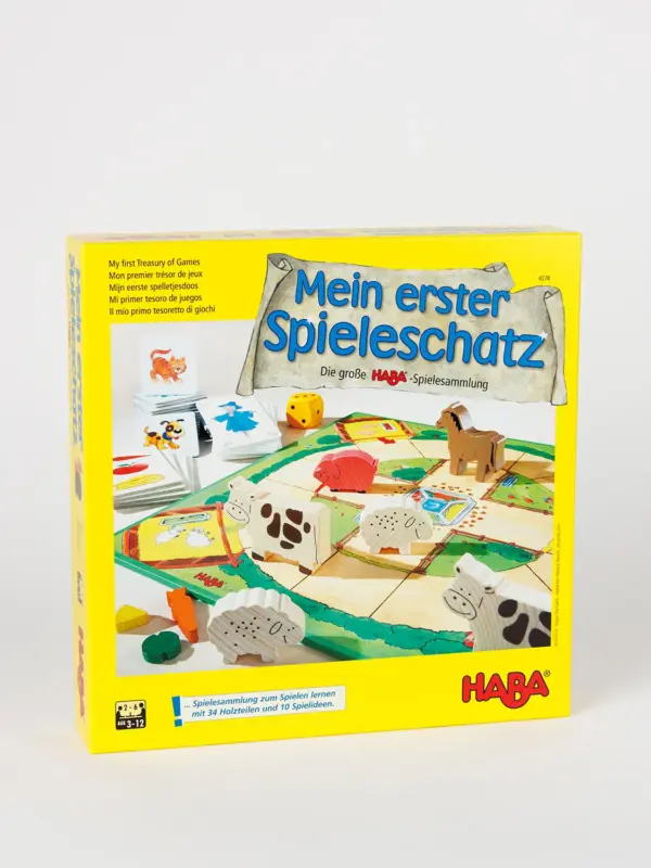 Spielesammlung für Kinder zwischen 3 und 12 Jahren – Mein erster Spieleschatz