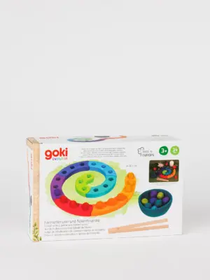 Farbsortierspiel und Adventsspirale