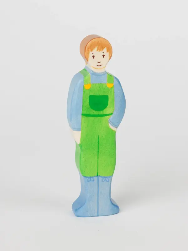 Holzfigur - Bauer