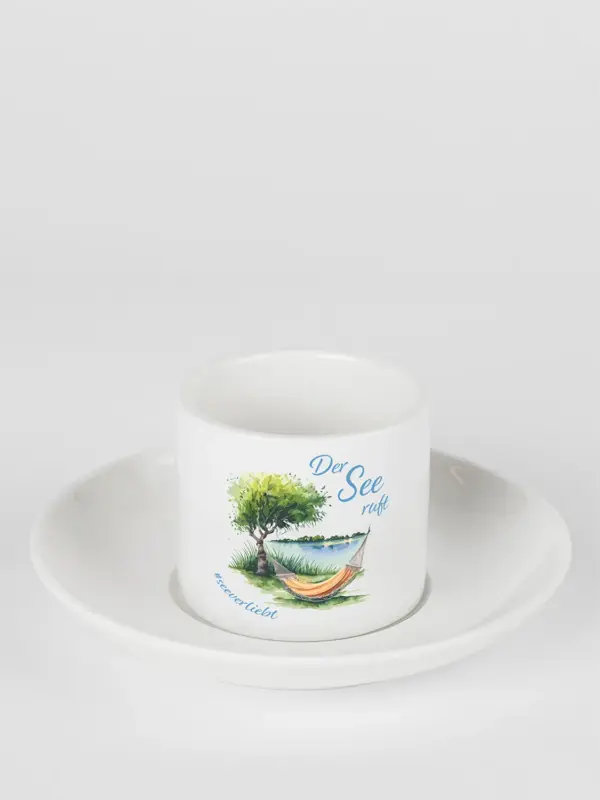 Espressotasse - Der See ruft