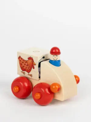 Holzfahrzeug – Bully Bauernhof