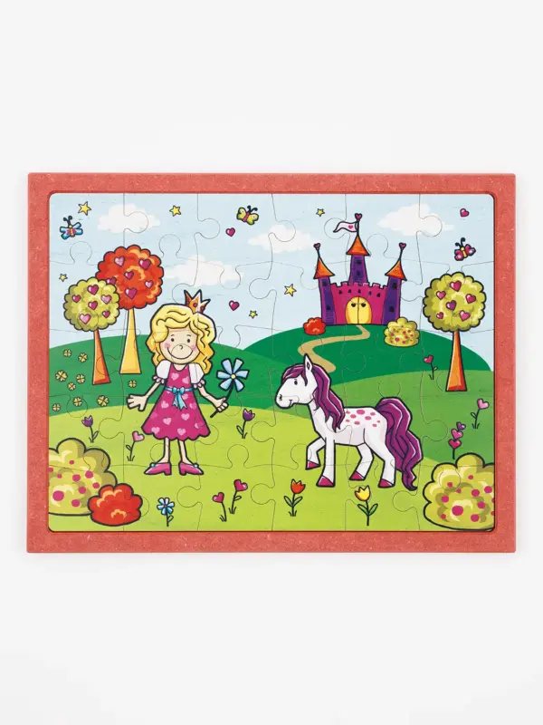 Puzzle aus Holz – Prinzessin